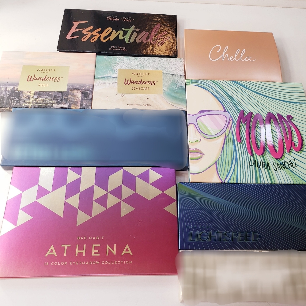 HUGE Eyeshadow Palette Bundle Lot 7 pieces! SALE!